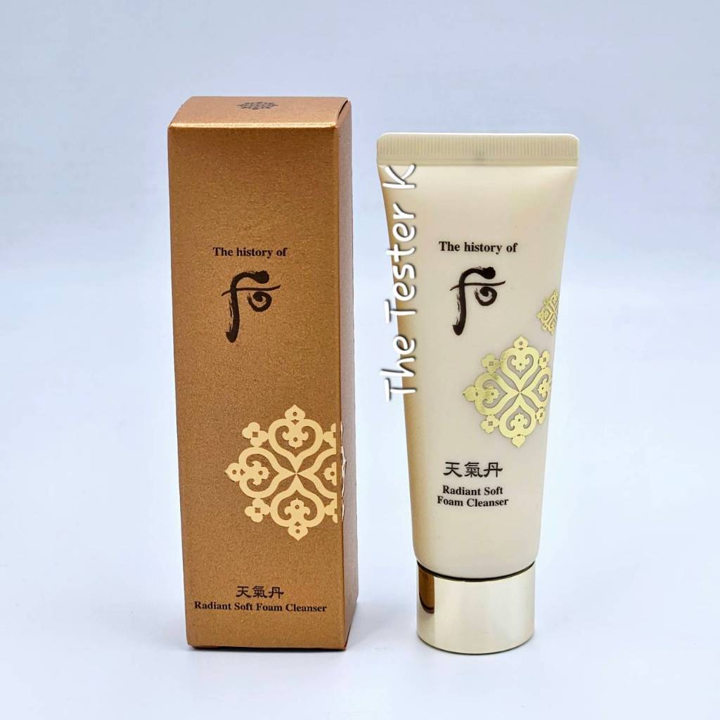 #พร้อมส่ง /Exp.4/4/26 #โฟมตัวใหม่ล่าสุด #The History of whoo Cheongidan Radiant Soft Foam Cleanser 35 ml