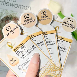 【แบบซอง】รองพื้นเจ้านาง เรเดียนซ์ สกิน ฟาวเดชั่น Chaonang Radiance Skin Foundation Spf30 PA+++