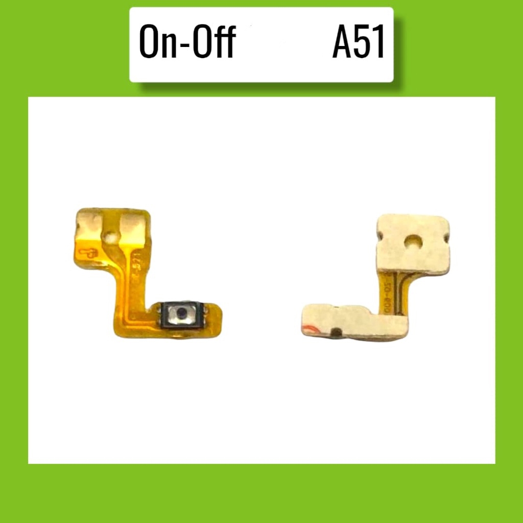 on-off op A51 แพรเปิดปิด-เพิ่มเสียงลดเสียง แพรสวิท ON-OFF  A51 สินค้าพร้อมส่ง