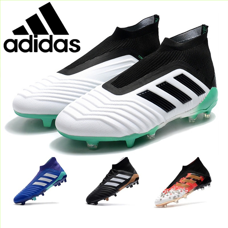 【IN STOCK】adidas predator 18+ Size รองเท้าฟุตบอล รองเท้าผ้าใบ มีน้ำหนักเบา ระบายอากาศได้ รองเท้าเทรนนิ่ง soccer shoes