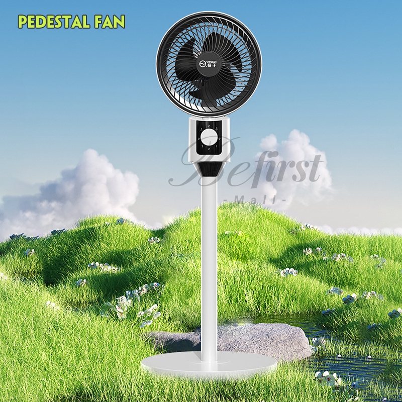 J341 พัดลม พ้ดลมตั้งพื้น พัดลมปรับระดับ สามารถปรับความเร็วลมแบบวนรอบได้