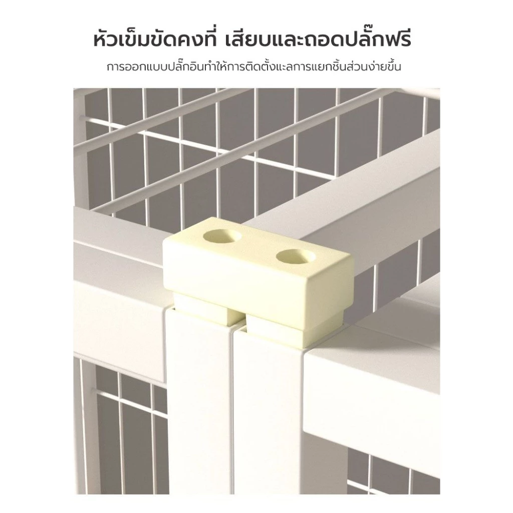 😺 สินค้าอยู่ในไทย พร้อมส่ง 🐱 กรงแมว คอนโดแมว แบบไม้ สูง Pet Cage กรงสัตว์เลี้ยง ประกอบง่าย กรงแมวพับได้ กรงแมวขนาดใหญ่ thumbnail 9