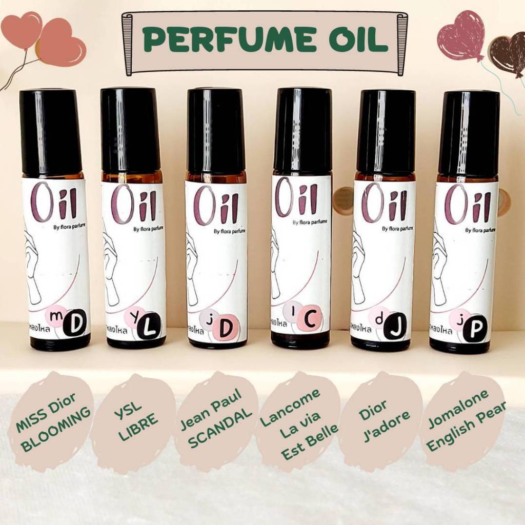 ออยล์น้ำหอม น้ำหอมแบบออยล์ไม่มีแอลกอออล์  ขนาดพกพา 10 ml.หัวน้ำหอมออยล์เข้มข้น หอมติดผิวทนนาน ราคา ถูกที่สุด ดีลบีเคเค แกลเลอรีภาพที่ 7