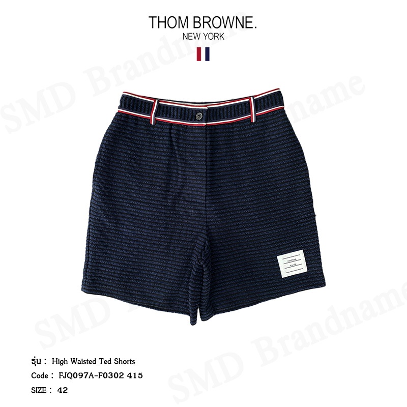 Thom Browne กางเกงขาสั้น รุ่น High Waisted Ted Shorts Code: FJQ097A-F0302 415