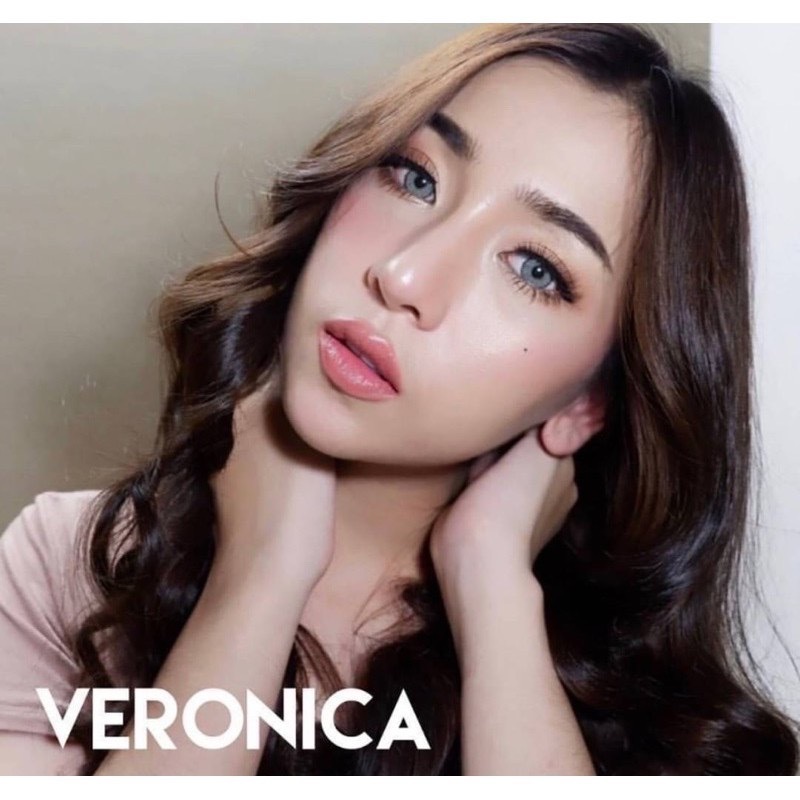 คอนแทคเลนส์ Veronica Gray แฟชั่น 0.00