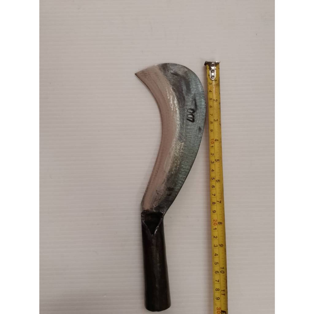 มีดพร้า 007 ของแท้ สินค้า โอท๊อปกระบี่ ผลิตจากเหล็กแหนบอย่างดี ใบมีดคม ทน แข็งแรง ไม่บิ่นง่าย - รูปที่ 2