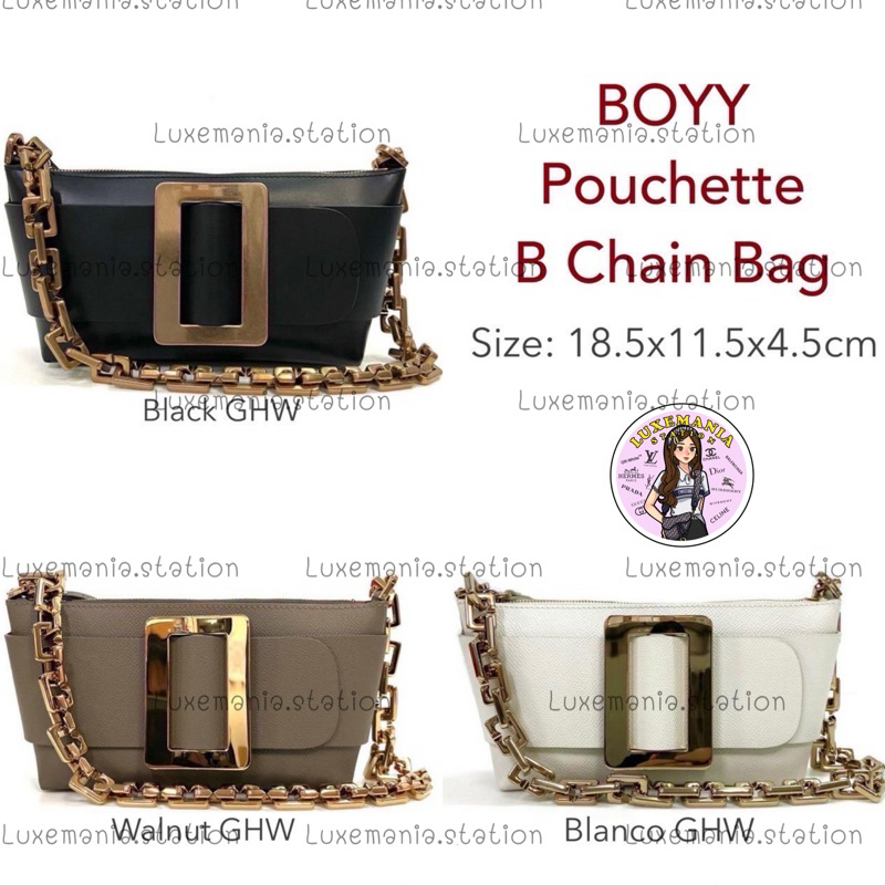 👜: New!! Boyy Pouchette Bag ‼️ก่อนกดสั่งรบกวนทักมาเช็คสต๊อคก่อนนะคะ‼️