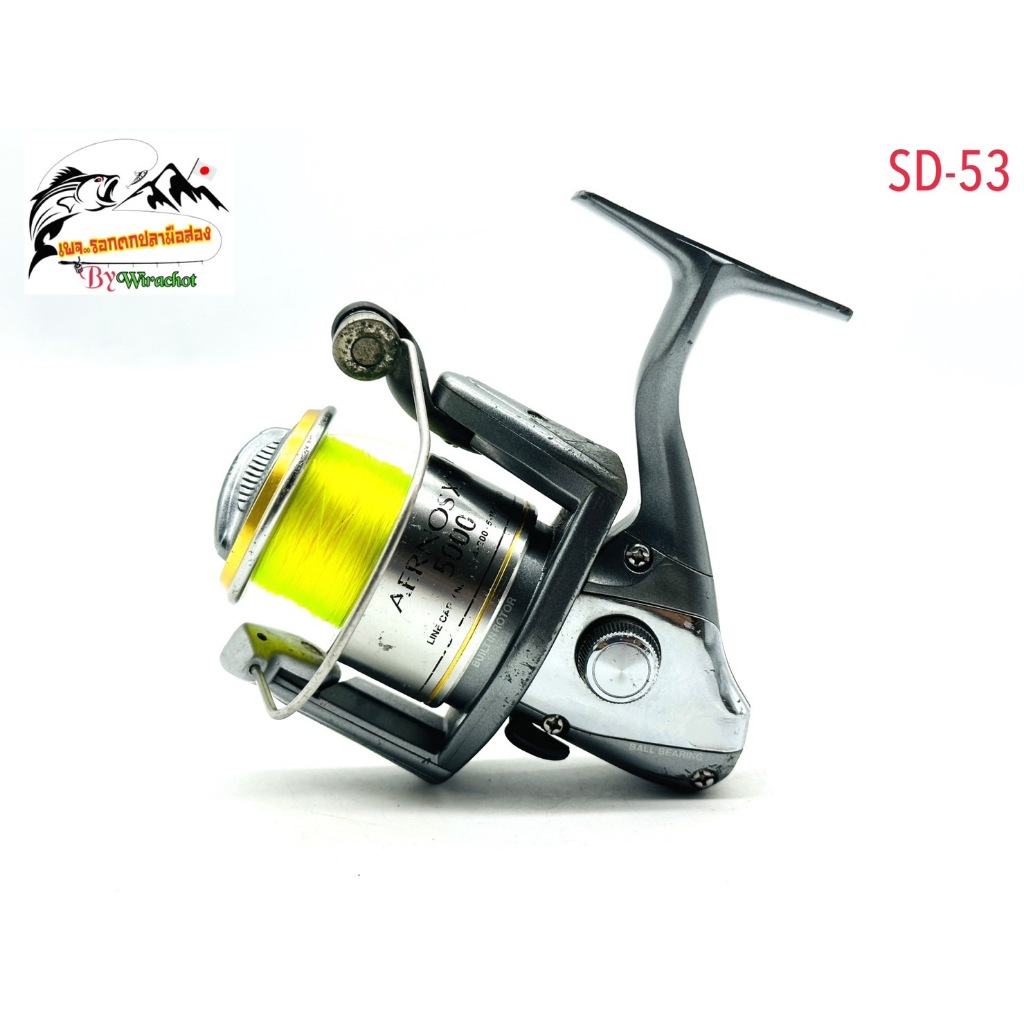 รอกตกปลา มือ2 จากญี่ปุ่น Shimano (ชิมาโน่) Aernos-XT-5000 (SD-53) รอกสปิน รุ่นเก่า โบราณ สไตล์ วินเท