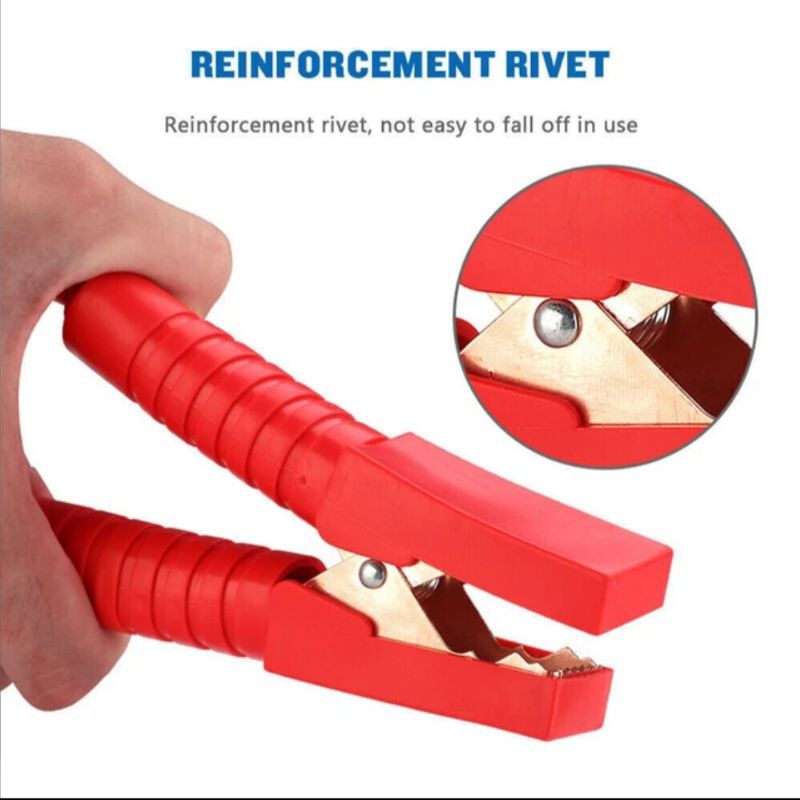 สายพ่วงแบตเตอรี่รถยนตร์ 4 เมตร 2000AMP[แท้] สายชาร์จแบตเตอรี่รถยนต์ สายจั๊มแบต