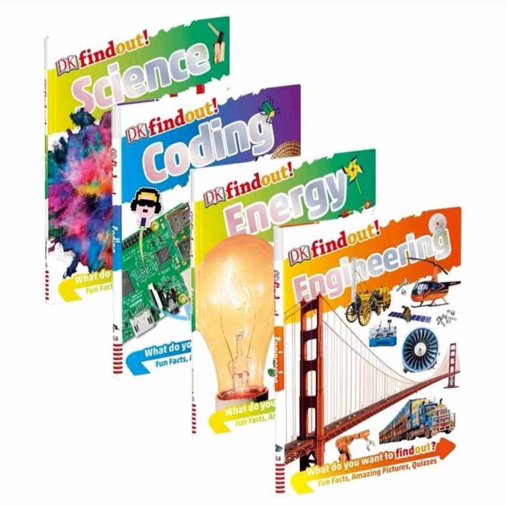 ขายแยก หนังสือ DK findout! Science/Energy/Engineering/Coding