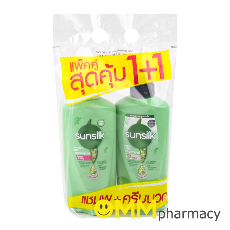 ซันซิล (แชมพู+ครีมนวด) 2x350มล.