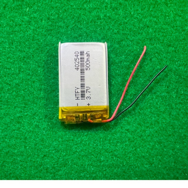 แบตเตอรี่3.7v400mah~~500mahมีวงจรBMSในตัว
