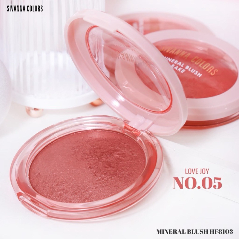 HF8103 | ซีเวนน่า คัลเลอร์ส มิเนรอล บลัช SIVANNA COLORS MINERAL BLUSH - รูปที่ 3