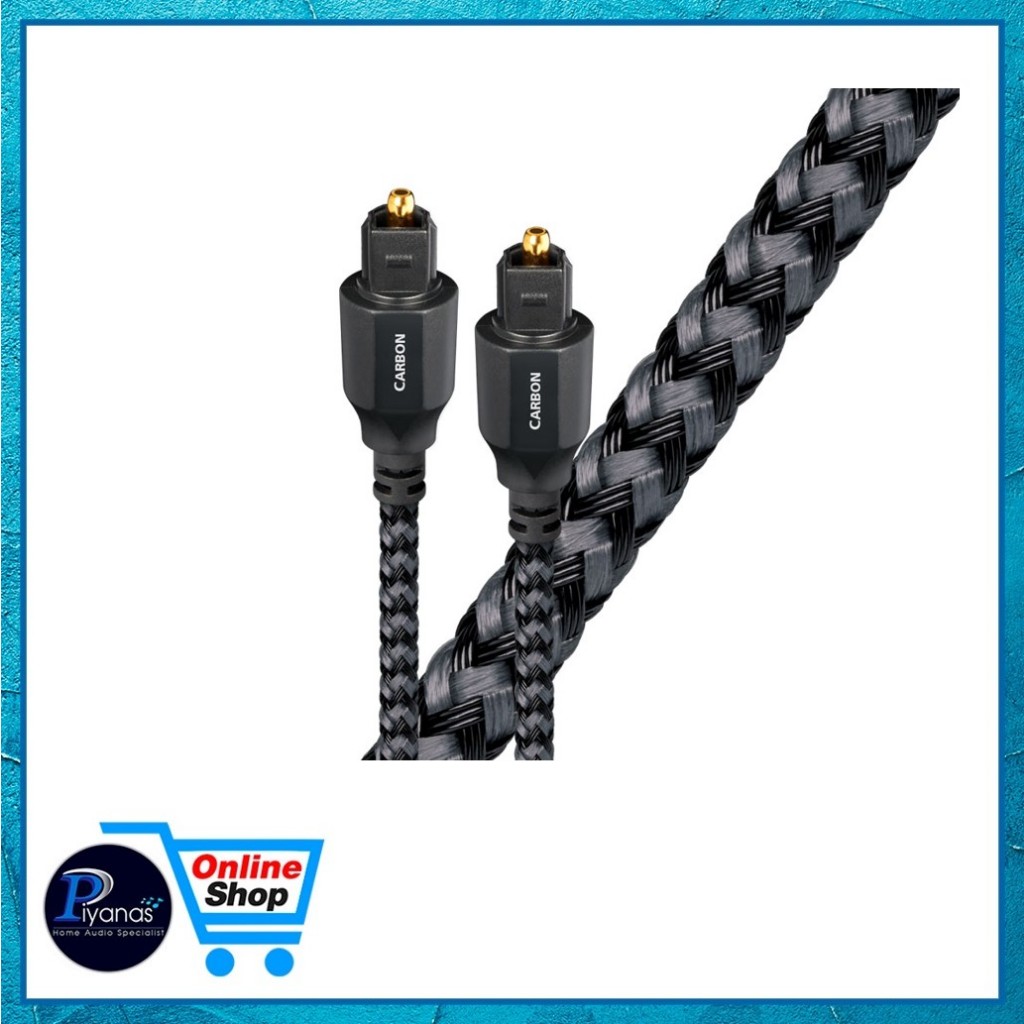 AUDIOQUEST : CARBON OPTILINK (FULL SIZE TO FULL SIZE) (0.75M)/(1.5M)/Piyanas Electric/ปิยะนัส อิเล็คทริคส์