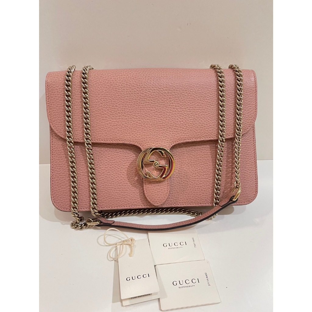 พร้อมส่ง 🔥Sale 21599🔥 ถูกจัดจ้าน กระเป๋าสะพายใบใหญ่ ถูกกว่าเป๋าตังค์ Used Good Condition Gucci Inter