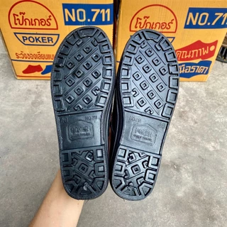 Poker รองเท้าผ้าใบยาง รองเท้ายาง ขนาด 36-43 พร้อมส่ง!!
