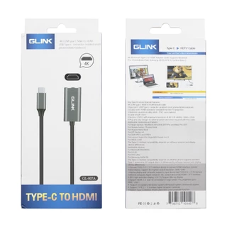 GLINK GL007A Converter USB Type-C To HDMI
