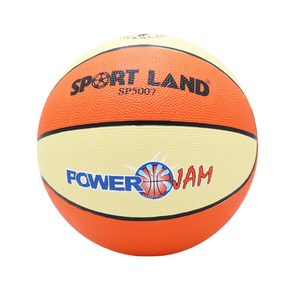 SPORTLAND ลูกบาสเก็ตบอลยาง Basketball เบอร์ 7 RB SP5007 MC Th(420)