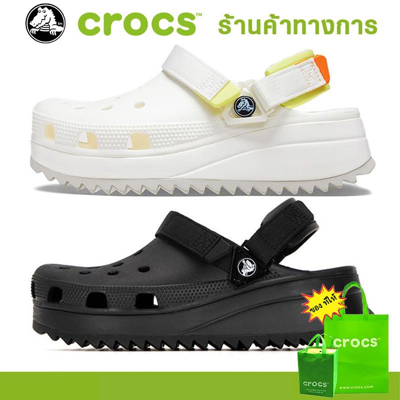 CROCS classic hiker clog แท้ หิ้วนอก ถูกกว่าshop รองเท้าหัวโต รองเท้าแตะ รองเท้าลำลองสำหรับผู้ใหญ่