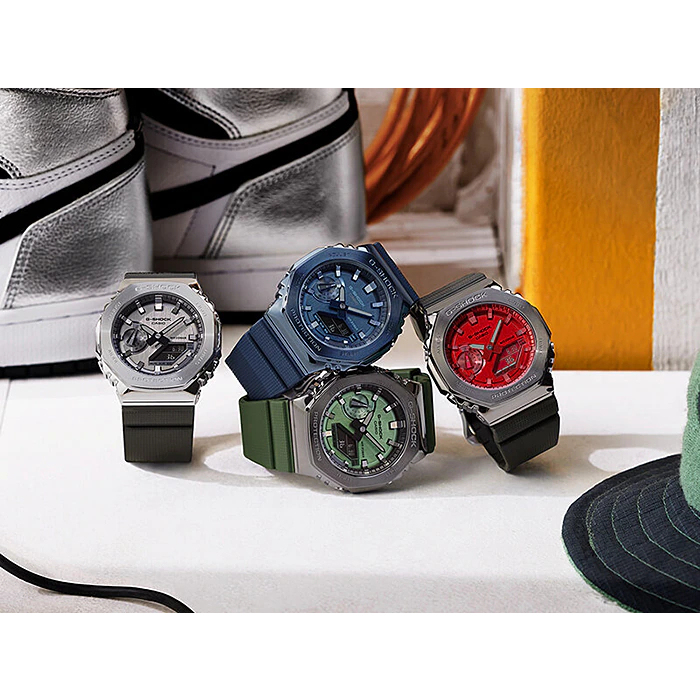 CASIO G-SHOCK​ GM-2100B-3ADR ของแท้ ประกันศูนย์ CMG