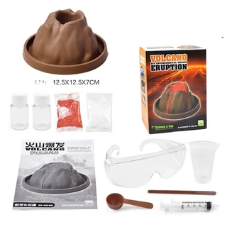 🌋Volcano Eruption DIY🌋 ภูเขาไฟลาวาปะทุ ชุดทดลองวิทยาศาสตร์ ของเล่นวิทยาศาสตร์​ ของเล่นเด็ก