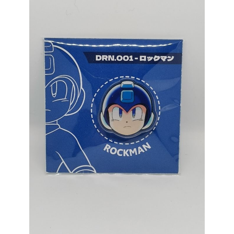 Rockman complete works pin acrylic 02