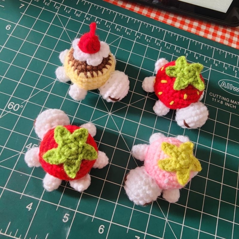 พวงกุญแจเต่าน้อย : Turtle keychain