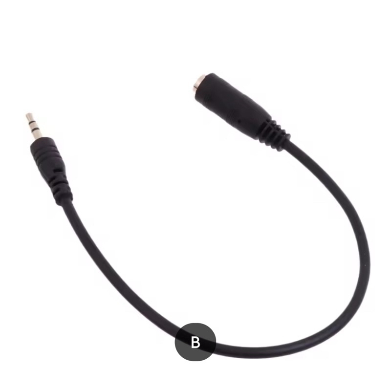 2.5มม.ถึง3.5มม.Aux อะแดปเตอร์ Converter ชายหญิง Jack สำหรับหูฟัง ราคา ถูกที่สุด ดีลบีเคเค แกลเลอรีภาพที่ 6
