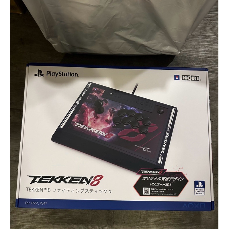 [พร้อมส่ง] Hori Tekken 8 จอยโยก Arcade Stick Fighting Alpha รองรับ PS5, PS4 &amp; Window10 Steam PC