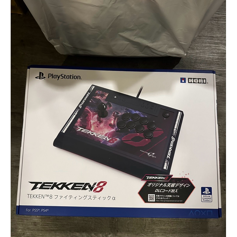 [พร้อมส่ง] Hori Tekken 8 จอยโยก Arcade Stick Fighting Alpha รองรับ PS5, PS4 & Window10 Steam PC