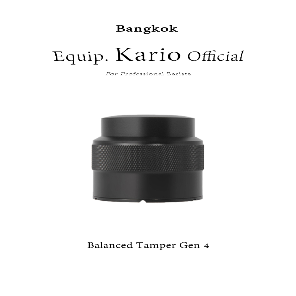 จัดส่งทันที | แทมเปอร์สปริง มาการอง ตัวกดกาแฟ ทีกดกาแฟ Tamper ขนาด 58 มม. spring tamper