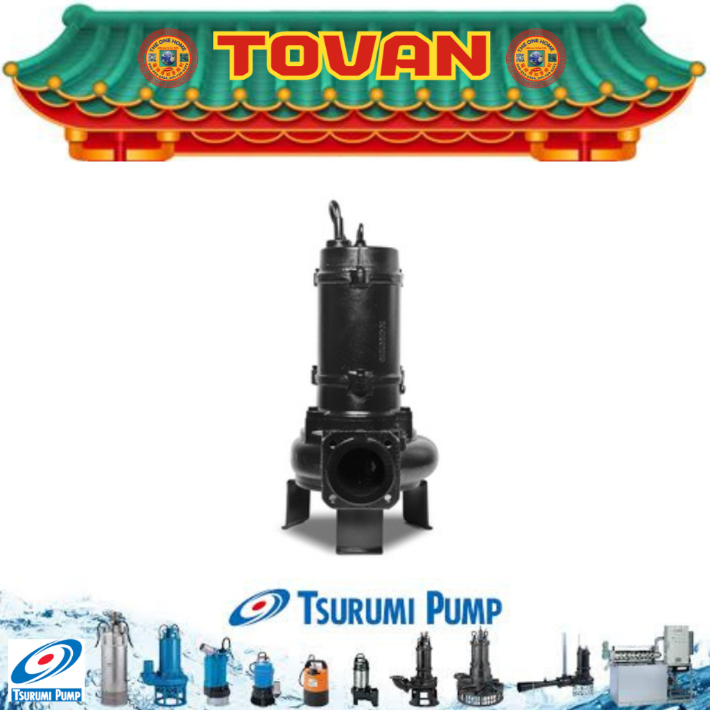 TSURUMI ปั๊มแช่บำบัดน้ำเสีย รุ่น 100C42.2  # ออก..ใบเสร็จ-ใบกำกับภาษี..ได้ครับ..