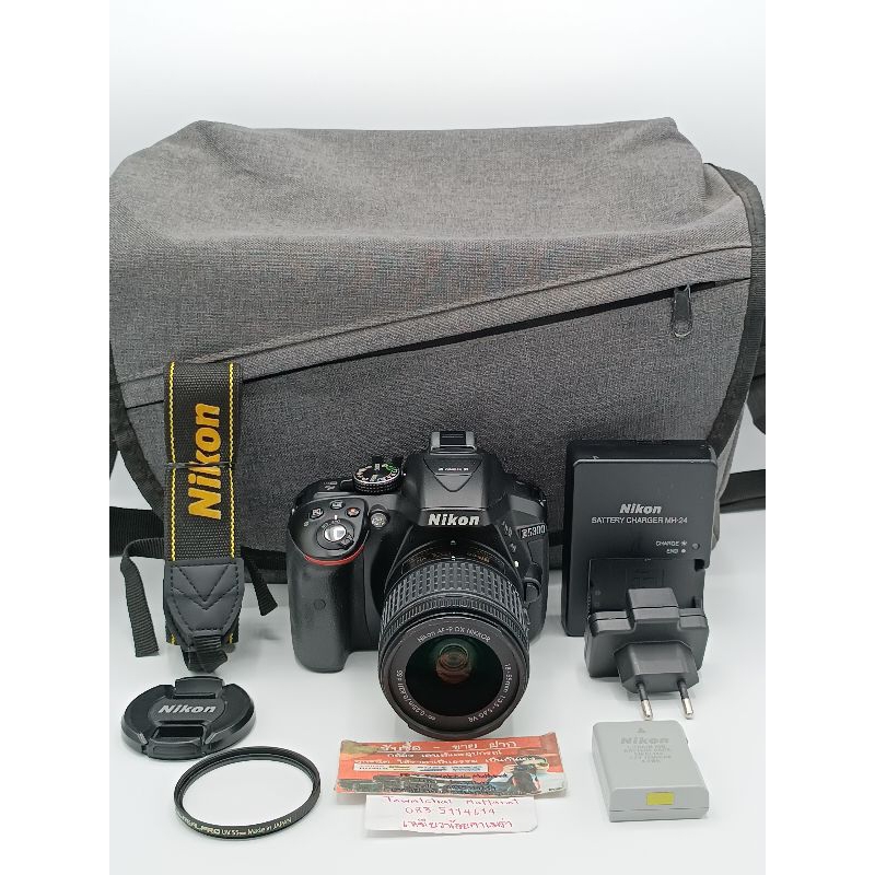 กล้อง Nikon D5300+Af-p 18-55 F3.5-5.6G VR กล้องมือสอง เลนส์มือสอง