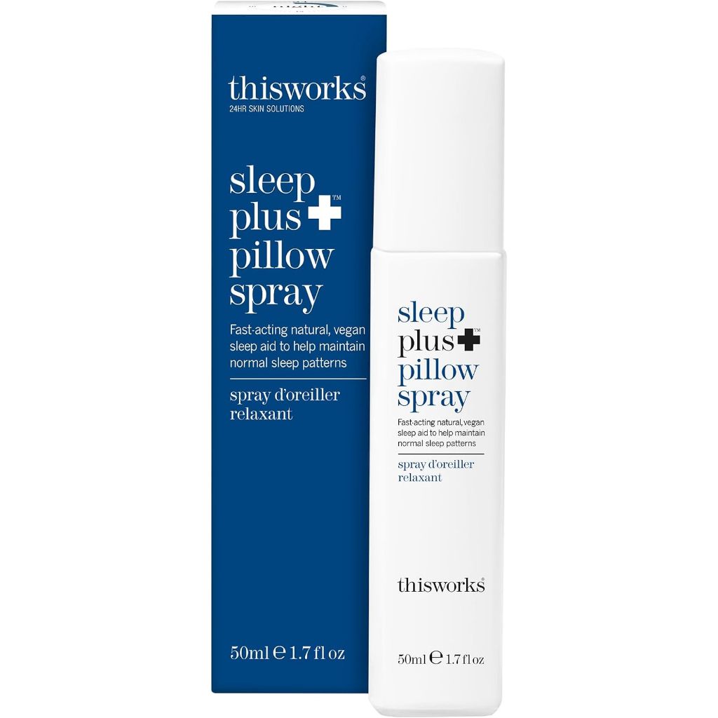 แท้ 100% จากอังกฤษ THIS WORK สเปรย์ฉีดหมอนวีแกน Deep Sleep Pillow Spray : Natural Sleep 50ml สเปรย์นอนหลับวีแกน