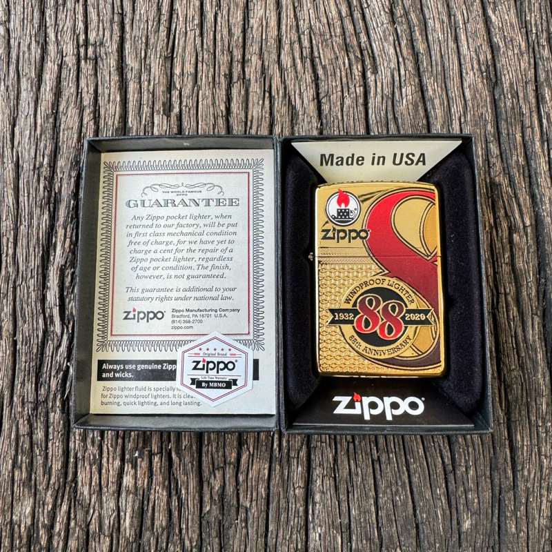 CZA-2-147A Zippo 88th Anniversary Asia Edition Test Model