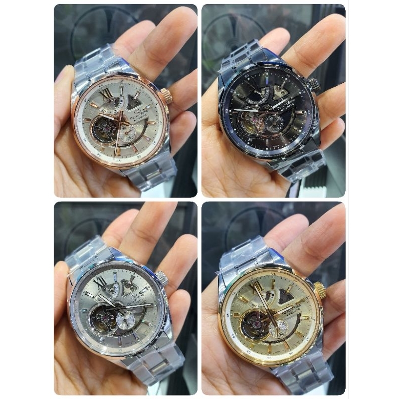 นาฬิกาข้อมือผู้ชาย Orient Star Modern Skeleton 2024
