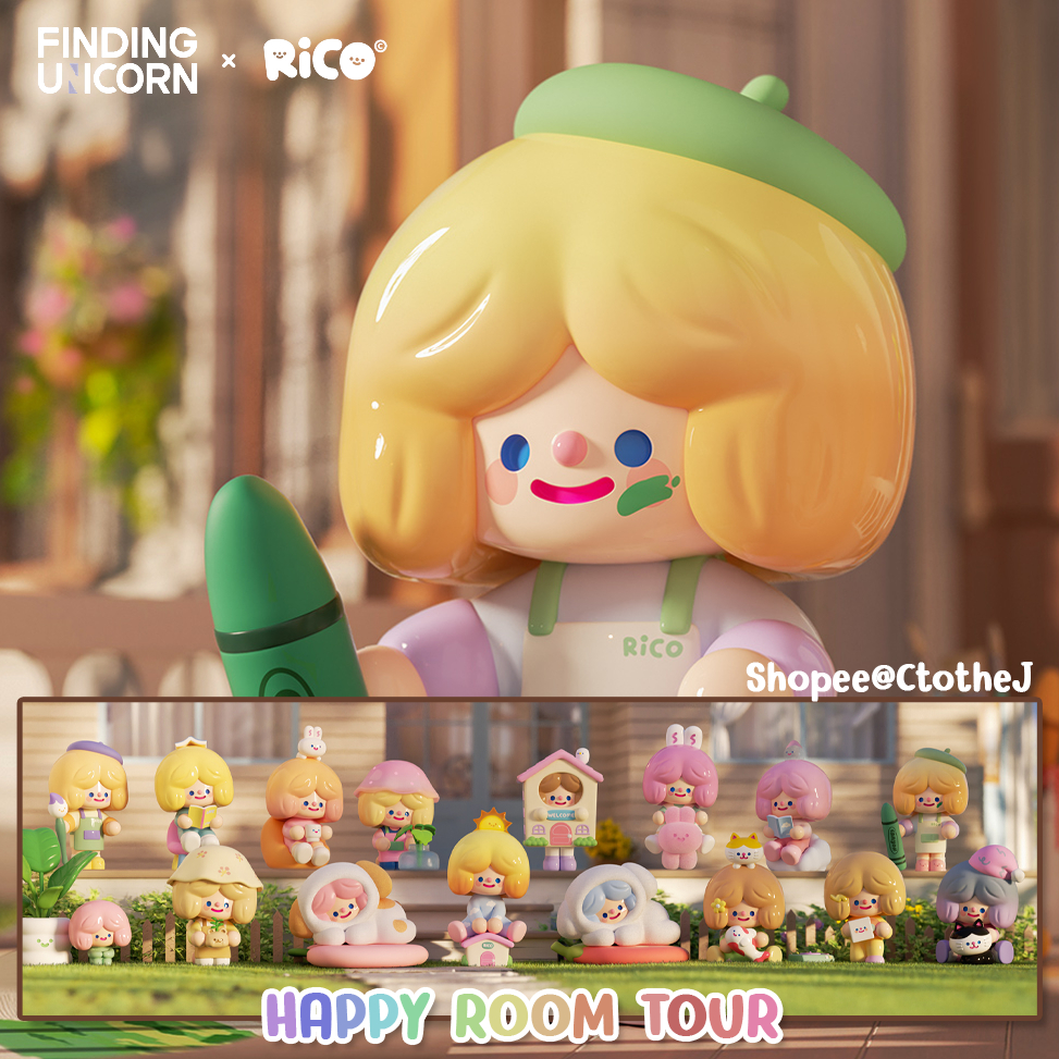 [เลือกตัว] Finding Unicorn RiCO Happy Room Tour Series - โมเดล ริโค่ รูมทัวร์