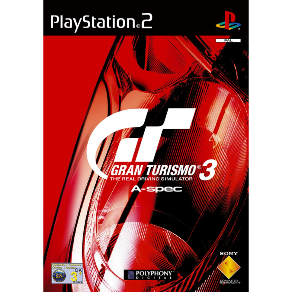 แผ่นเกม Ps2 Gran Turismo 3 (JP) แผ่นเกม ps2 คุณภาพดี
