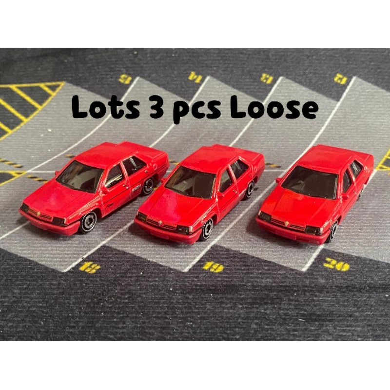 Hot Wheels Proton Saga loose get 3 pcs
