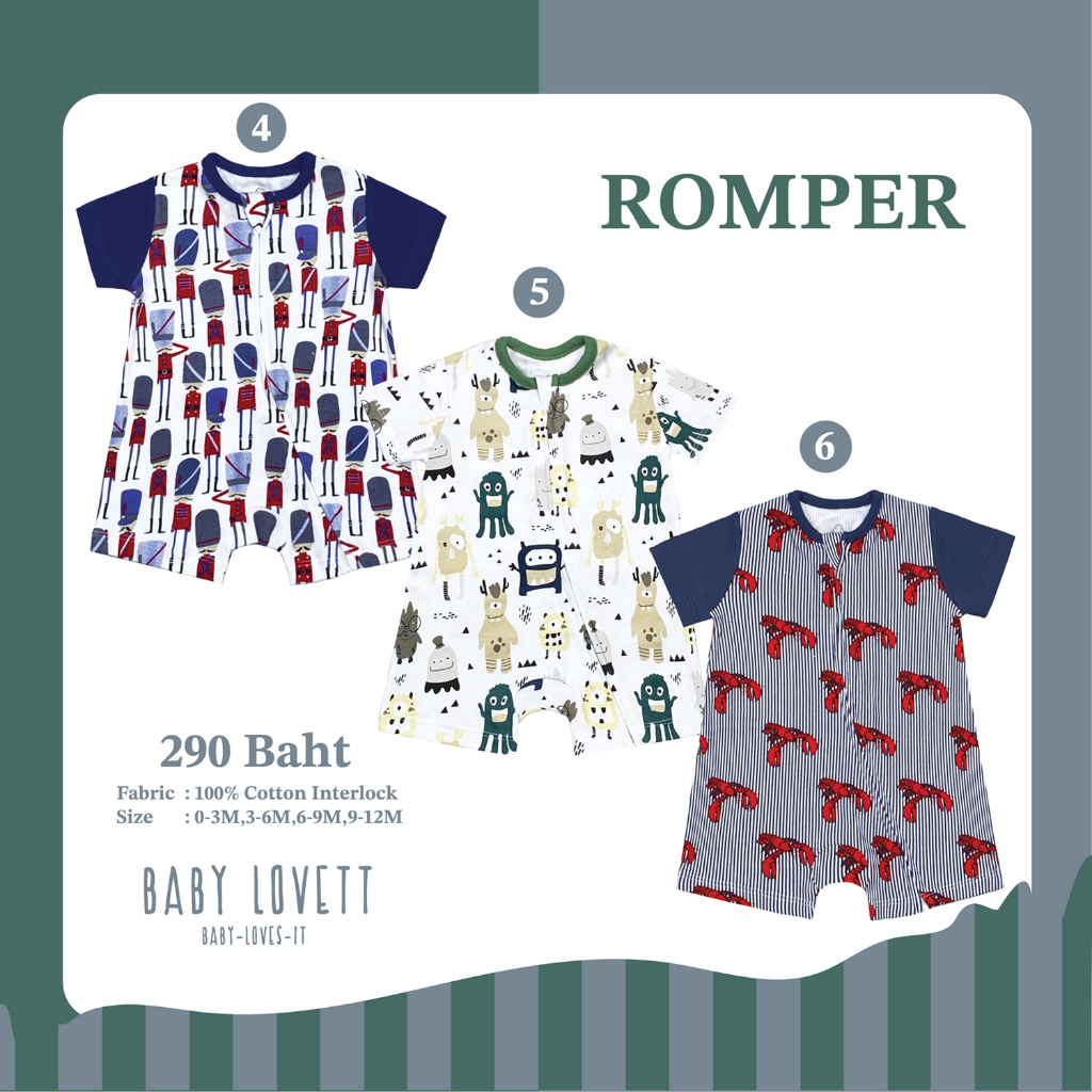 Romper 2024 Babylovett