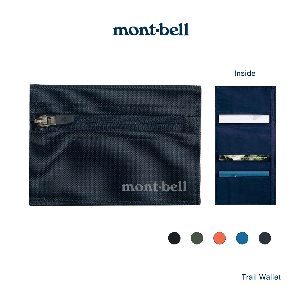 Montbell กระเป๋าตัง จิ๋ว แต่แจ๋ว รุ่น 1133248 Trail Wallet