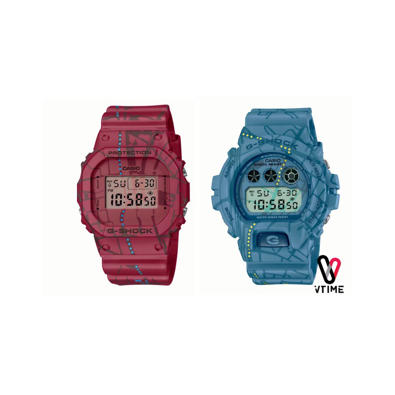 G-SHOCK นาฬิกาข้อมือ รุ่น DW-5600SBY-4A DW-6900SBY-2A Limited Edition