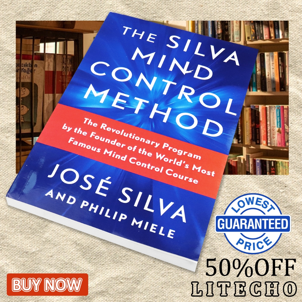 【English Book】The Silva Mind Control Method by Jose Silva English Book Paperback