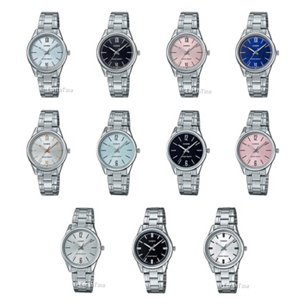 CASIO ผู้หญิง รุ่น LTP-V005 (LTP-V005D-1A,LTP-V005D-1B,LTP-V005D-2B,LTP-V005D-4B,LTP-V005D