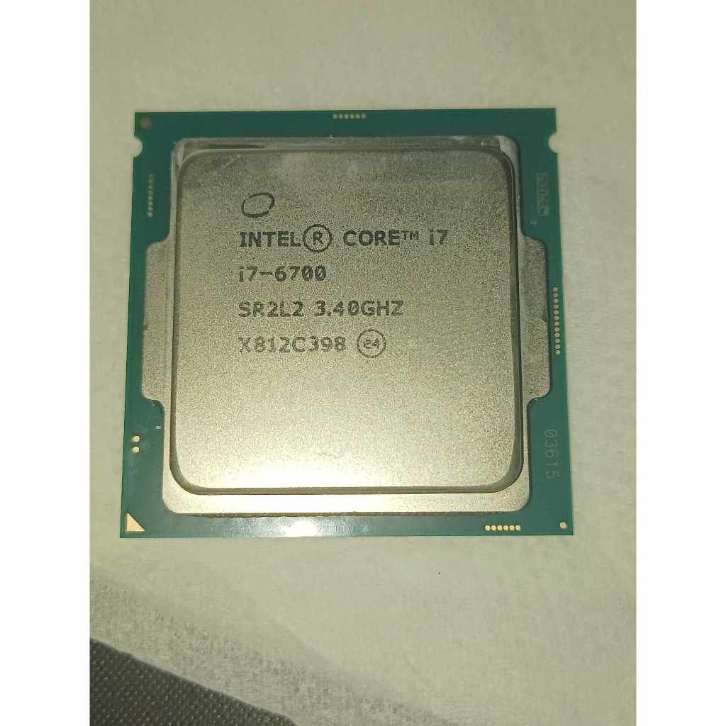 CPU (ซีพียู) 1151 INTEL CORE I7-6700 3.4 GHz มือสองใช้งานปกติฟรีซิลิโคน