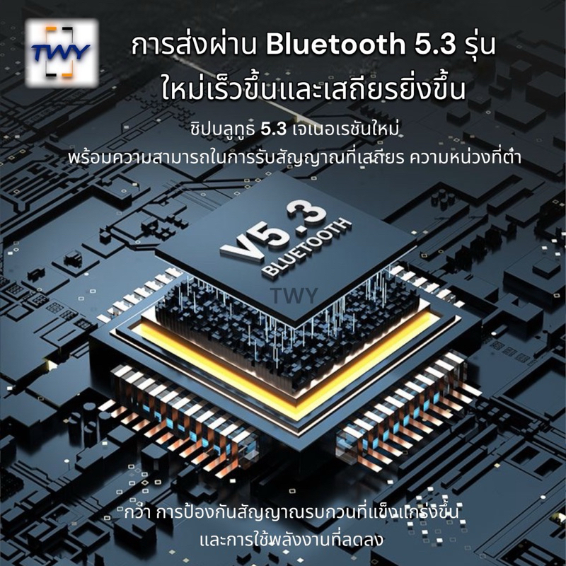 ลำโพงบลูทูธ 2024 Best ลำโพงบลูทูธ5.3 ลำโพงขนาดเล็ก 5W เสียง3D Wireless Bluetooth Speaker เบสหนัก ลำโพงแบบพกพา