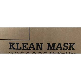 Klean mask (สีขาว) หน้ากาก ทางการแพทย์ 50ชิ้น /1กล่อง