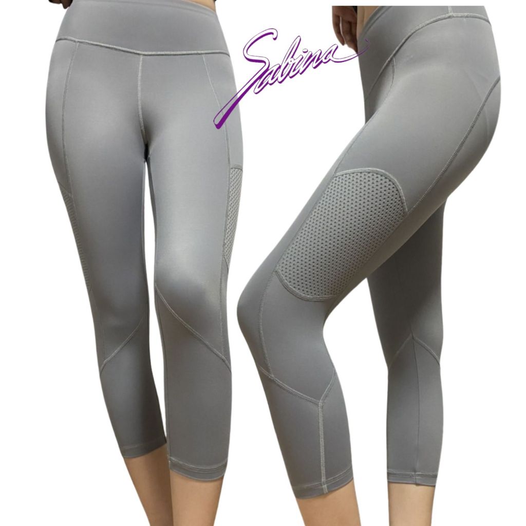 Sabina  - SXB688  กางเกงออกกำลังกายขายาว 3 ส่วน ผ้าลื่นสวมใส่สบายผิวยืดหยุ่นดี ราคาเต็ม 1390.-