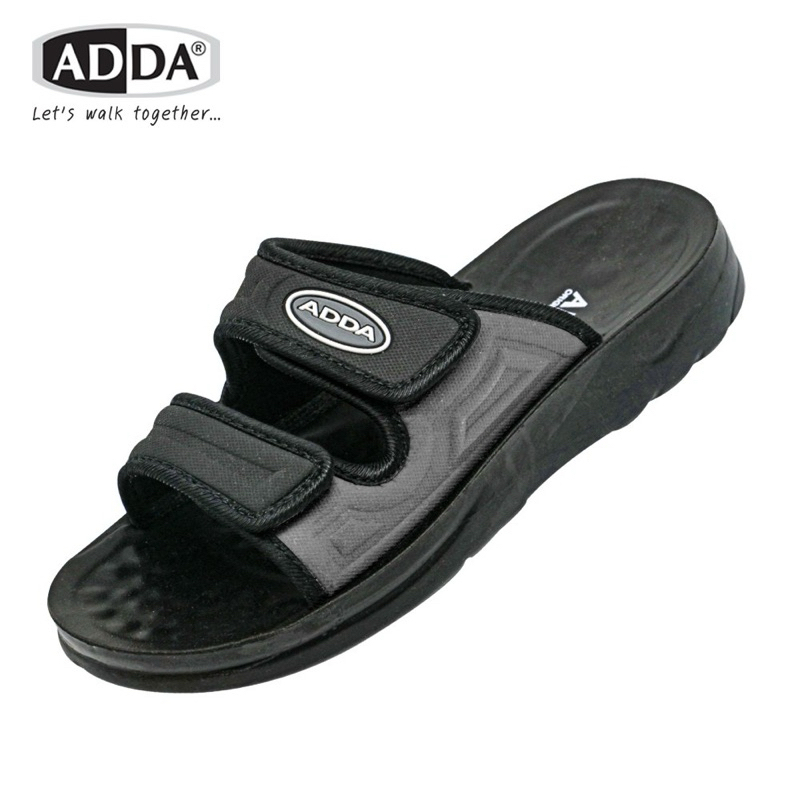 รองเท้าแตะ ผู้ชาย ADDA PU รุ่น 7MA03 (ไซส์ 39-43) ลำลองแบบสวมนุ่มเบาสบายปกป้องเท้าคุณ