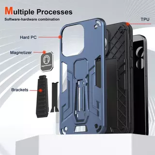 มาไหม่ เคสขาตั้ง ใช้สำหรับ Xiaomi Redmi 12C / Poco C55 กันกระแทก For เสี่ยวมี่ เรดมี่12C